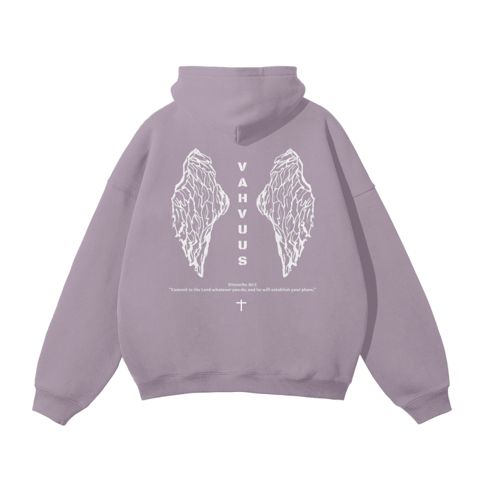 Vahvuus Angel Wings Fleeced Hood