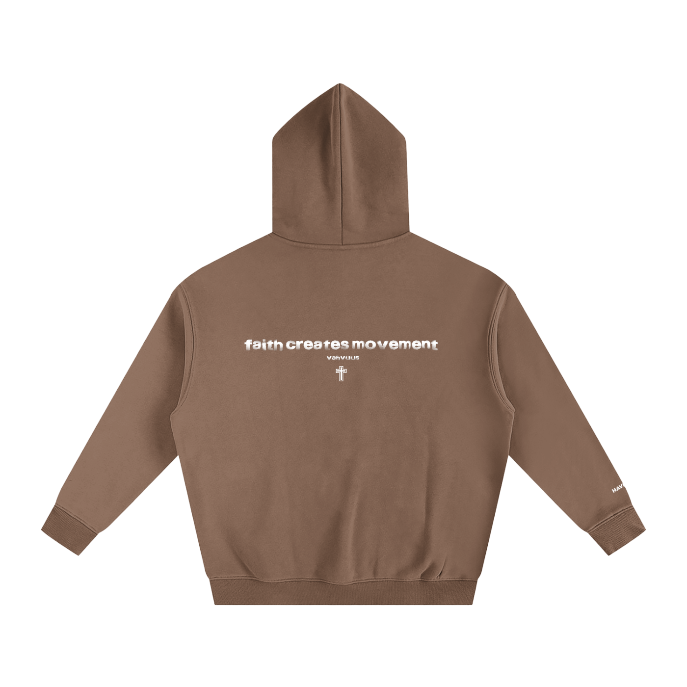 Vahvuus Faith In Movement Oversize Fleeced Hoodie