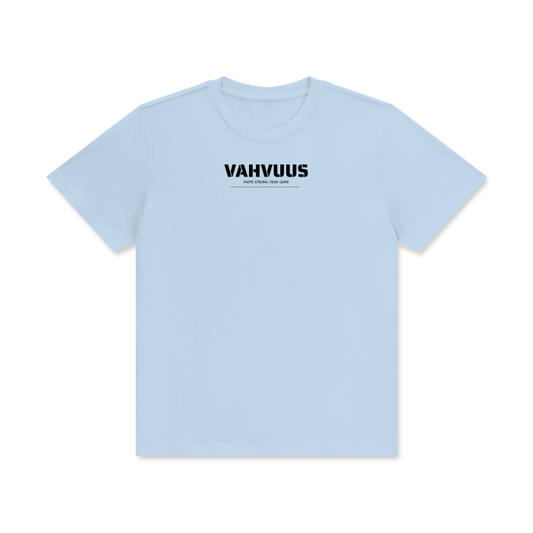 VAHVUUS FAITH STRONG FEAR GONE Crew Neck T