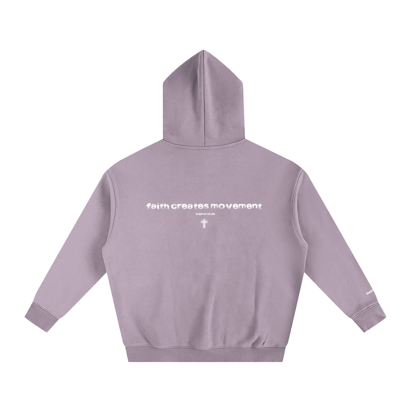 Vahvuus Faith In Movement Oversize Fleeced Hoodie