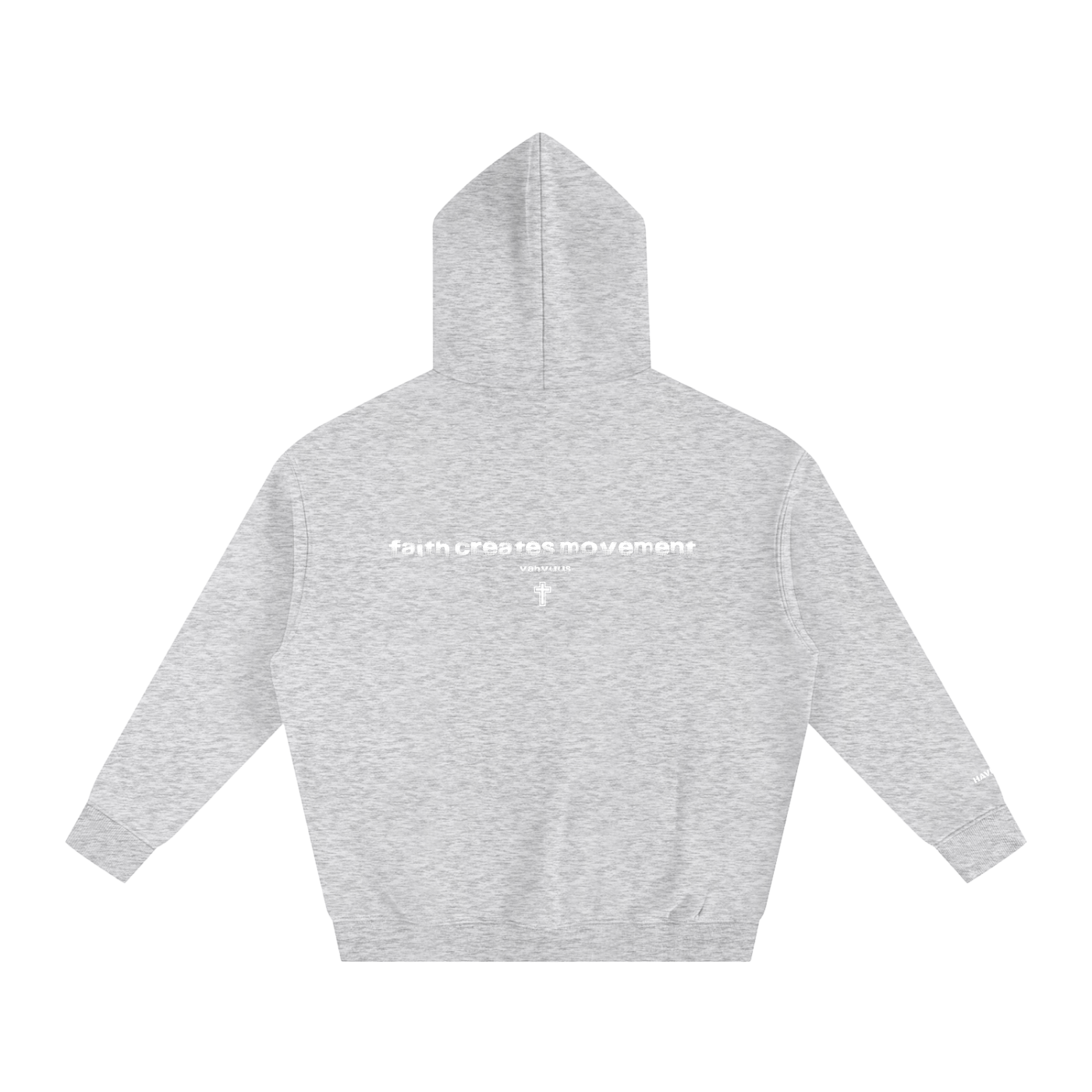 Vahvuus Faith In Movement Oversize Fleeced Hoodie