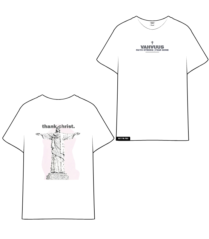 Vahvuus CHRIST REDEEMS Tee image 2