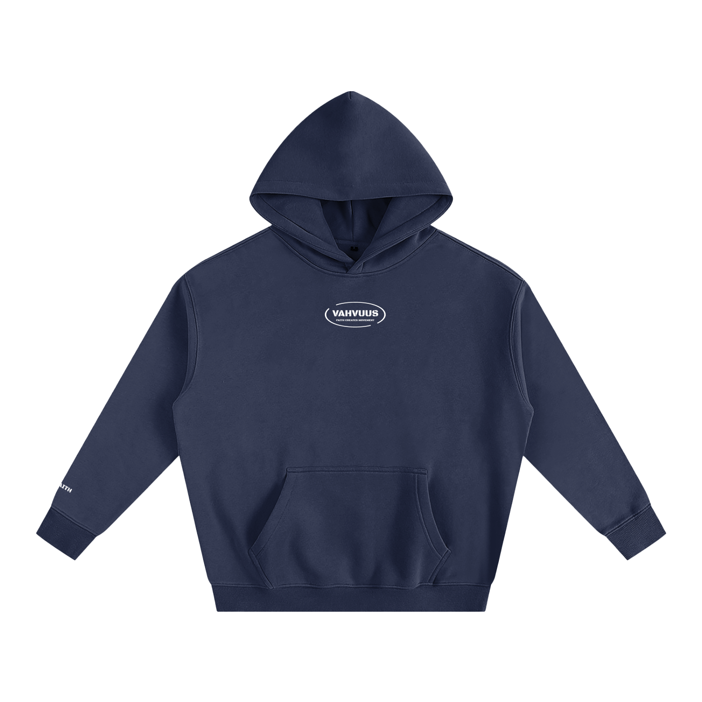 Vahvuus Faith In Movement Oversize Fleeced Hoodie