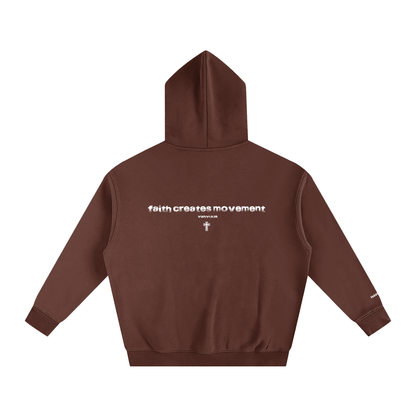 Vahvuus Faith In Movement Oversize Fleeced Hoodie