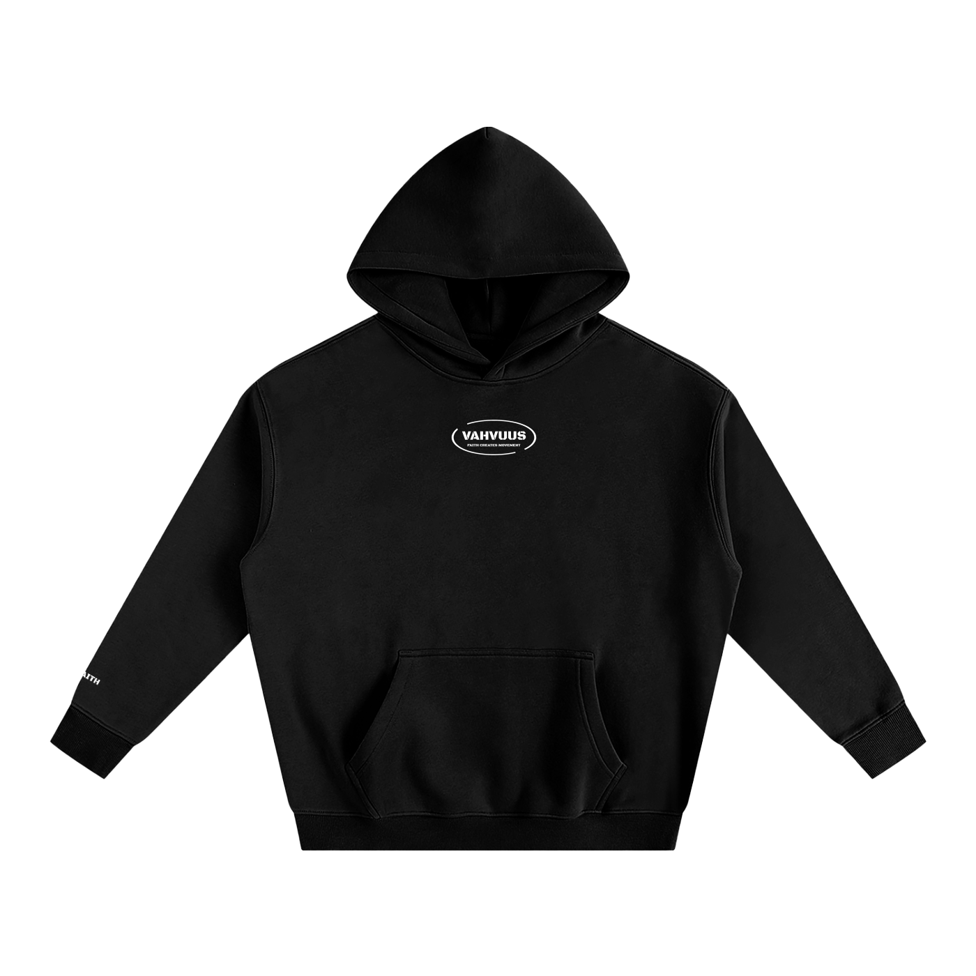 Vahvuus Faith In Movement Oversize Fleeced Hoodie