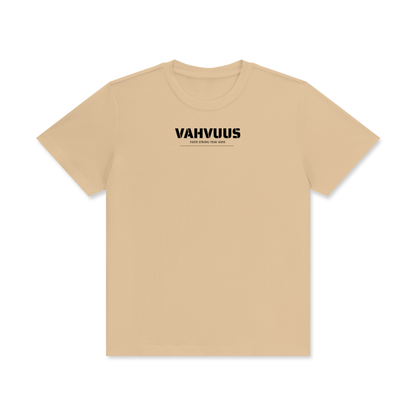 VAHVUUS FAITH STRONG FEAR GONE Crew Neck T