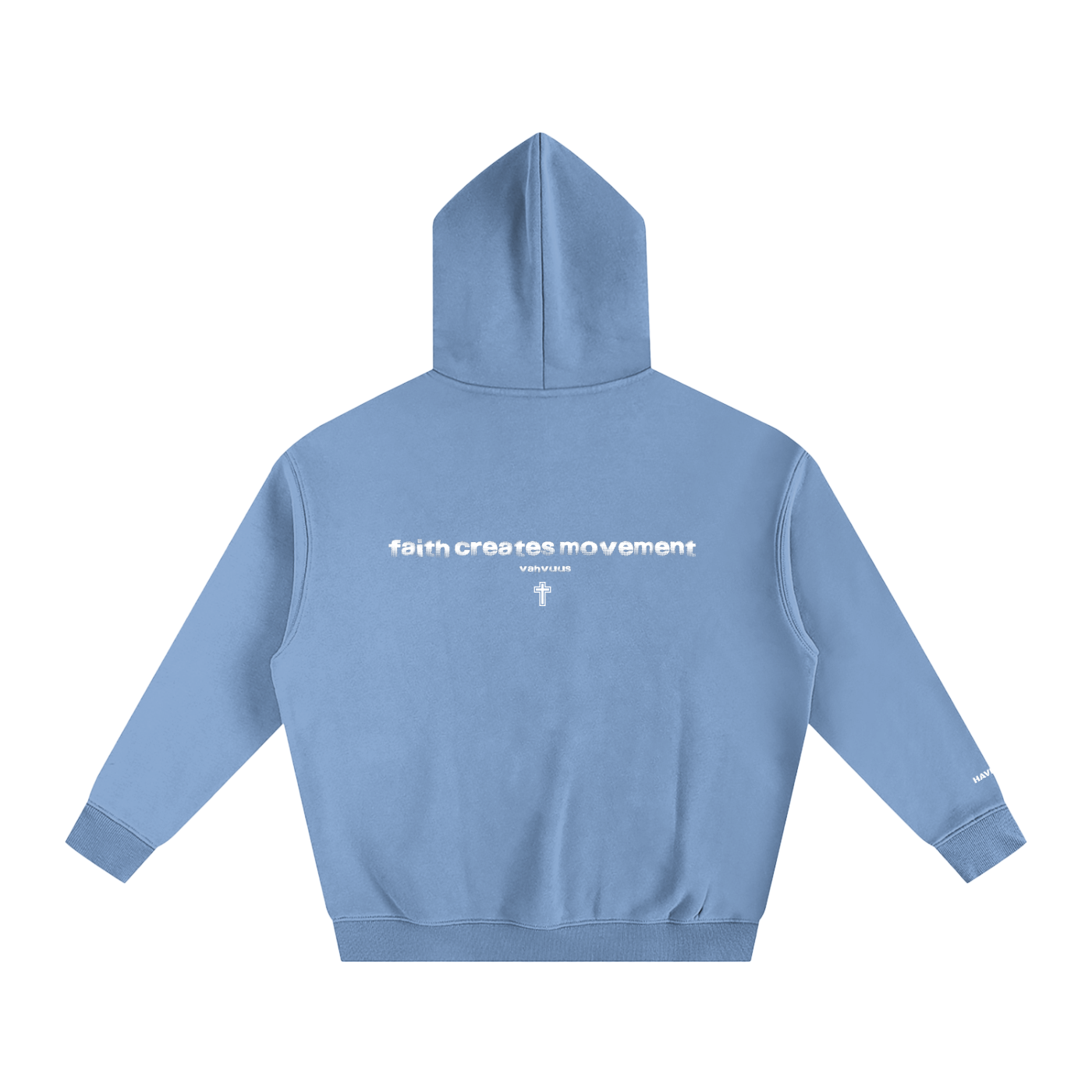 Vahvuus Faith In Movement Oversize Fleeced Hoodie