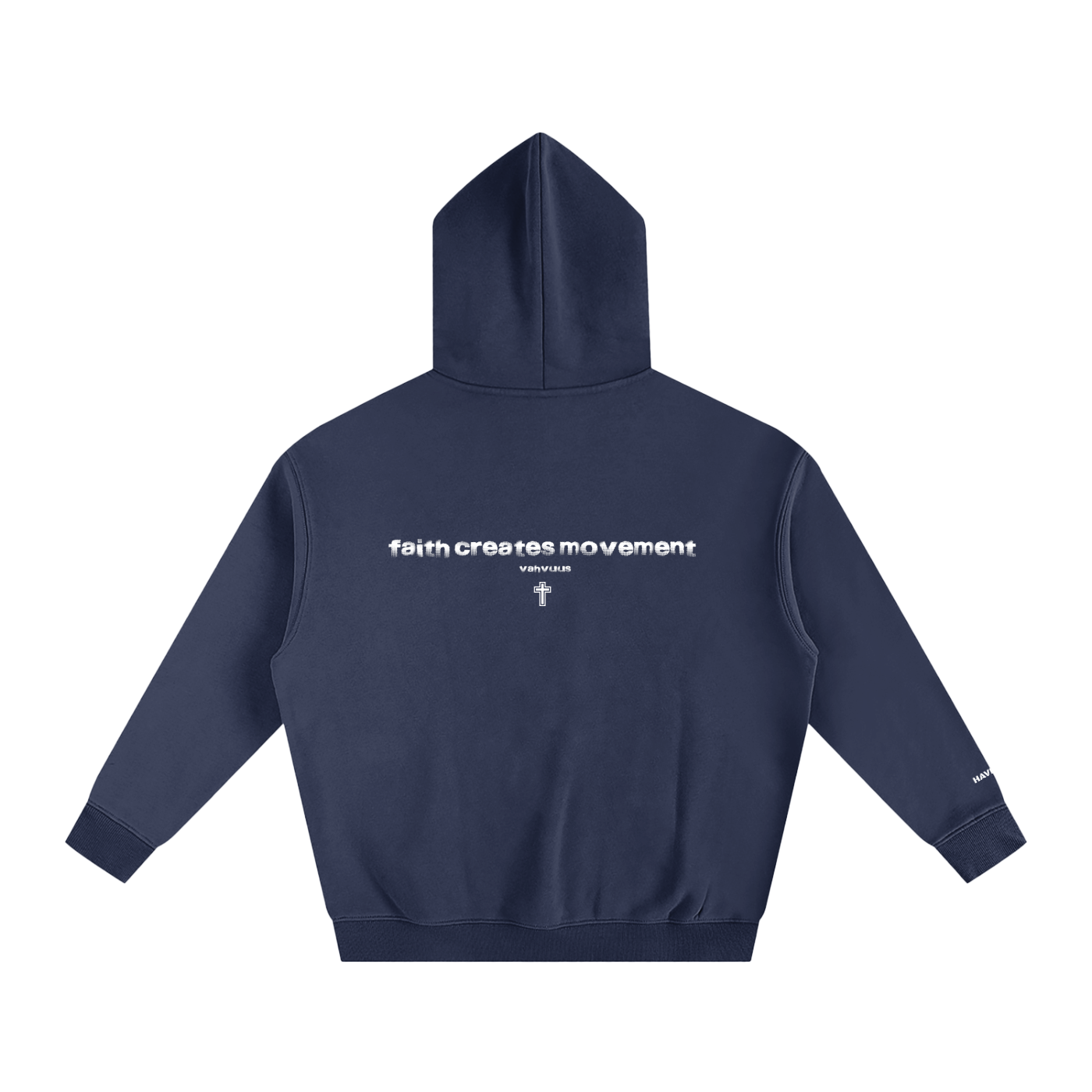 Vahvuus Faith In Movement Oversize Fleeced Hoodie