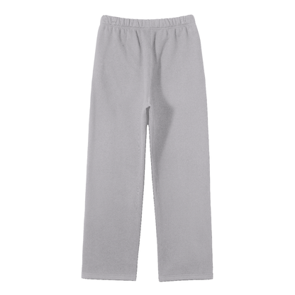 Vahvuus Angel Wings Fleece Straight Leg Pants (GREY)