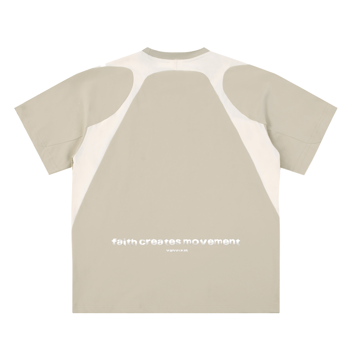 VAHVUUS Contrast Faith In Movement T Shirt