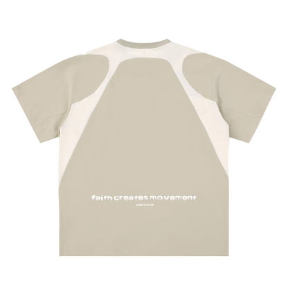 VAHVUUS Contrast Faith In Movement T Shirt