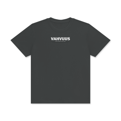 VAHVUUS FAITH STRONG FEAR GONE Crew Neck T