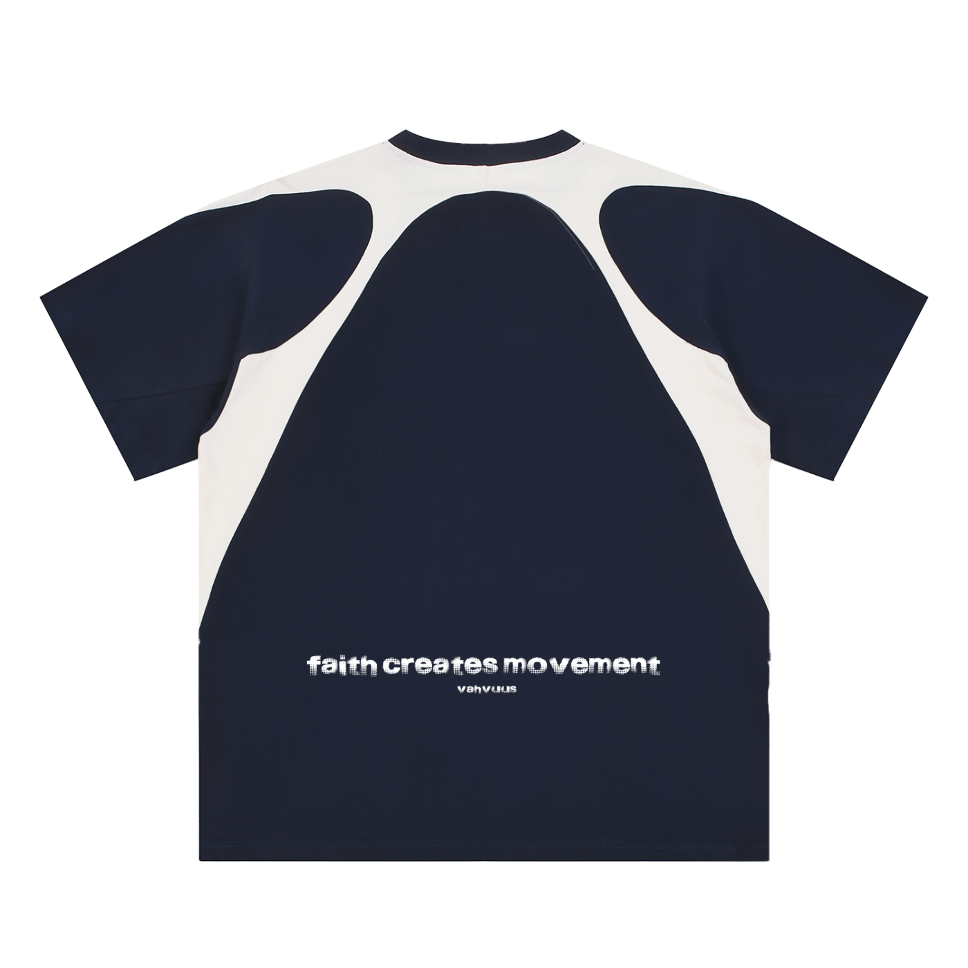 VAHVUUS Contrast Faith In Movement T Shirt