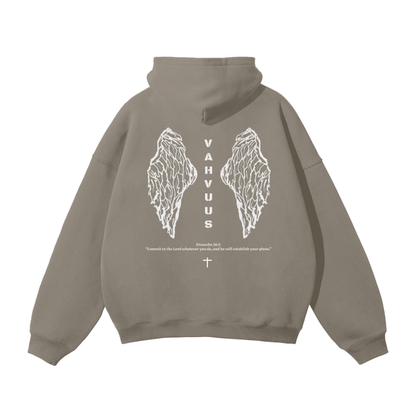 Vahvuus Angel Wings Fleeced Hood