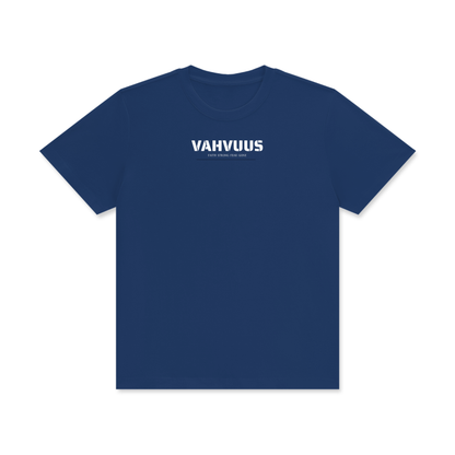 VAHVUUS FAITH STRONG FEAR GONE Crew Neck T