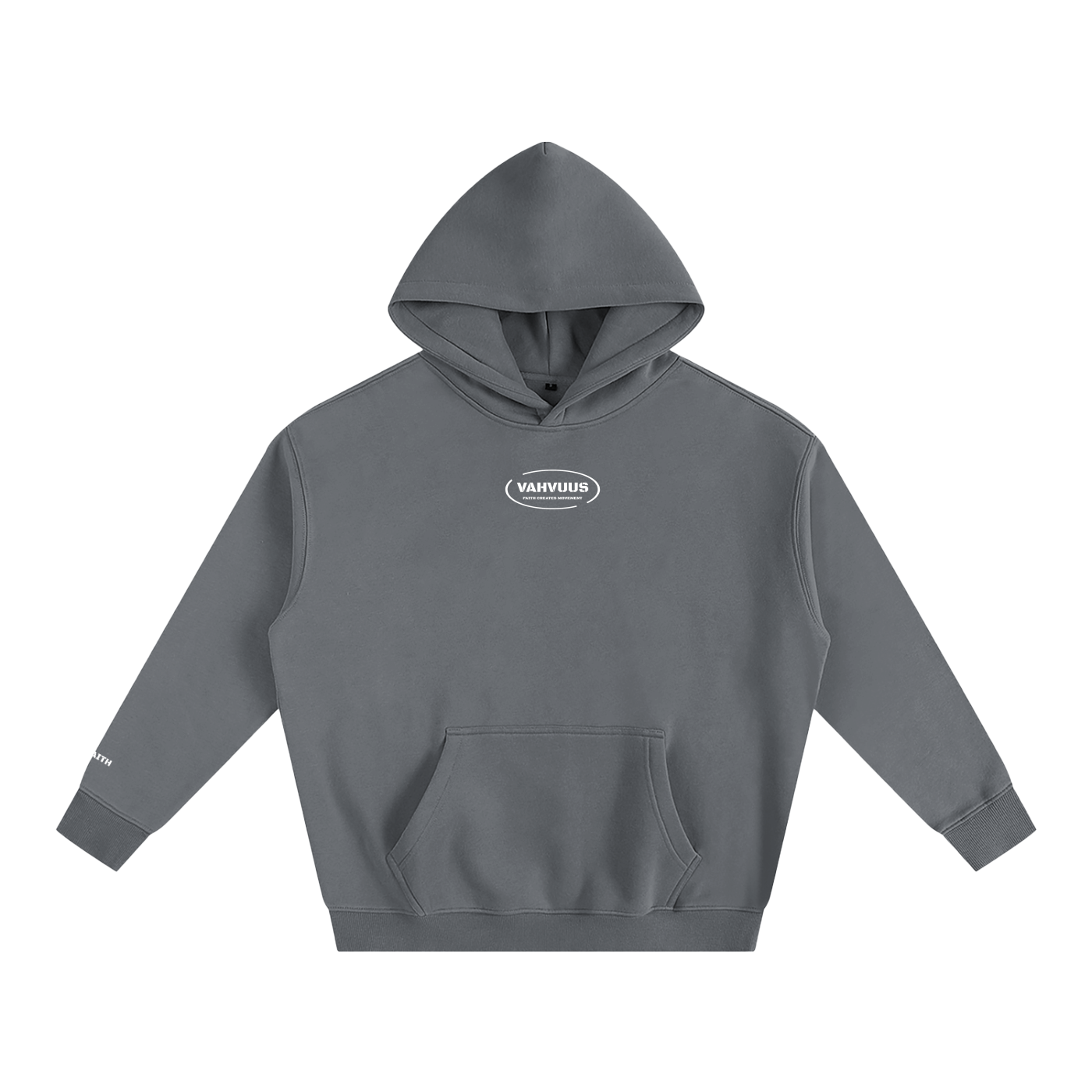 Vahvuus Faith In Movement Oversize Fleeced Hoodie