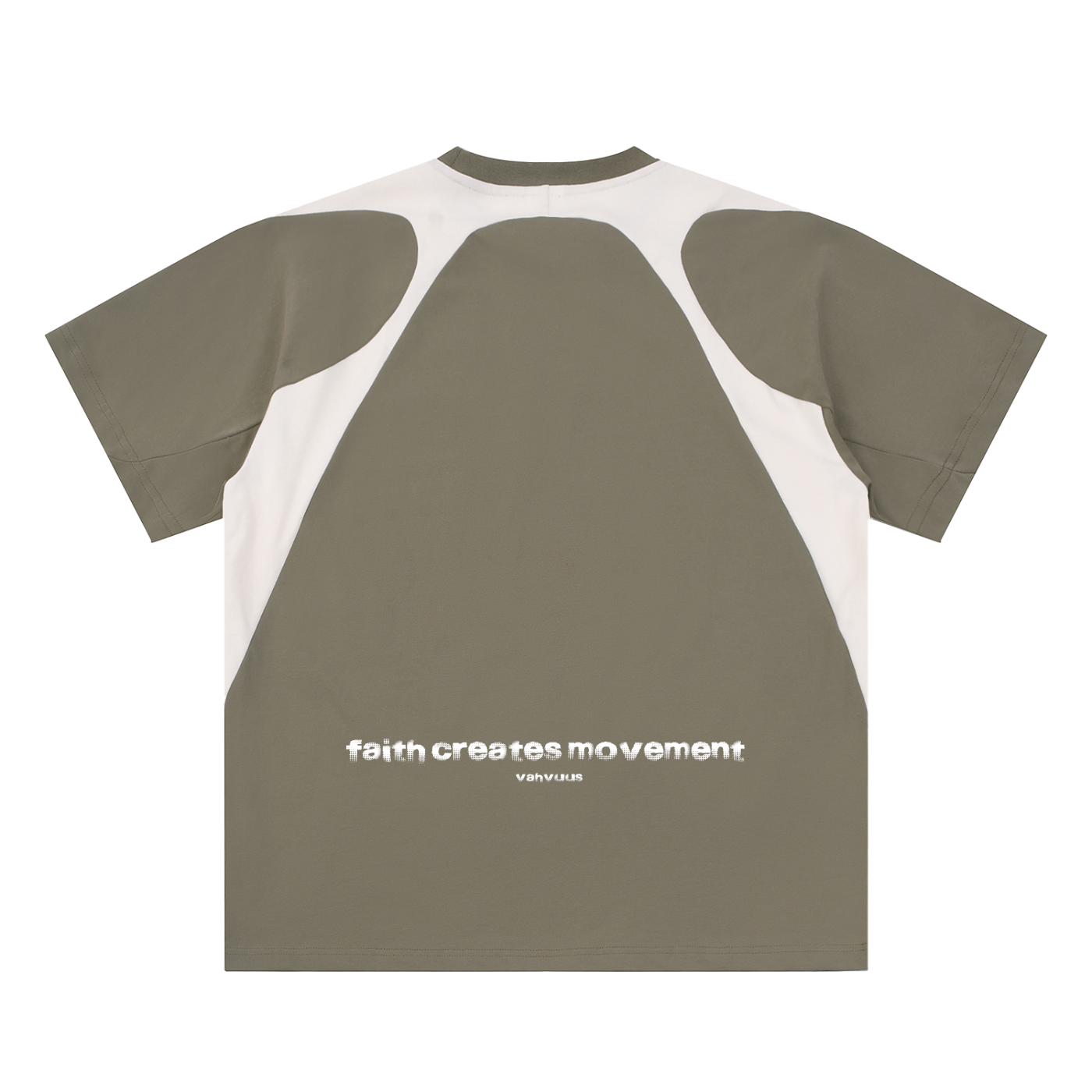 VAHVUUS Contrast Faith In Movement T Shirt