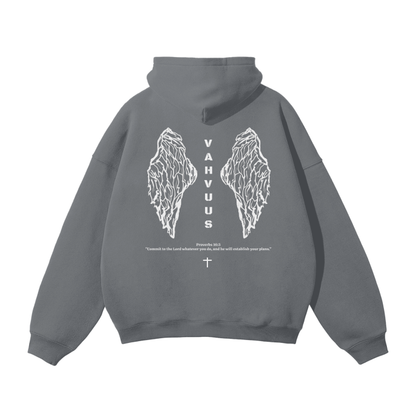 Vahvuus Angel Wings Fleeced Hood