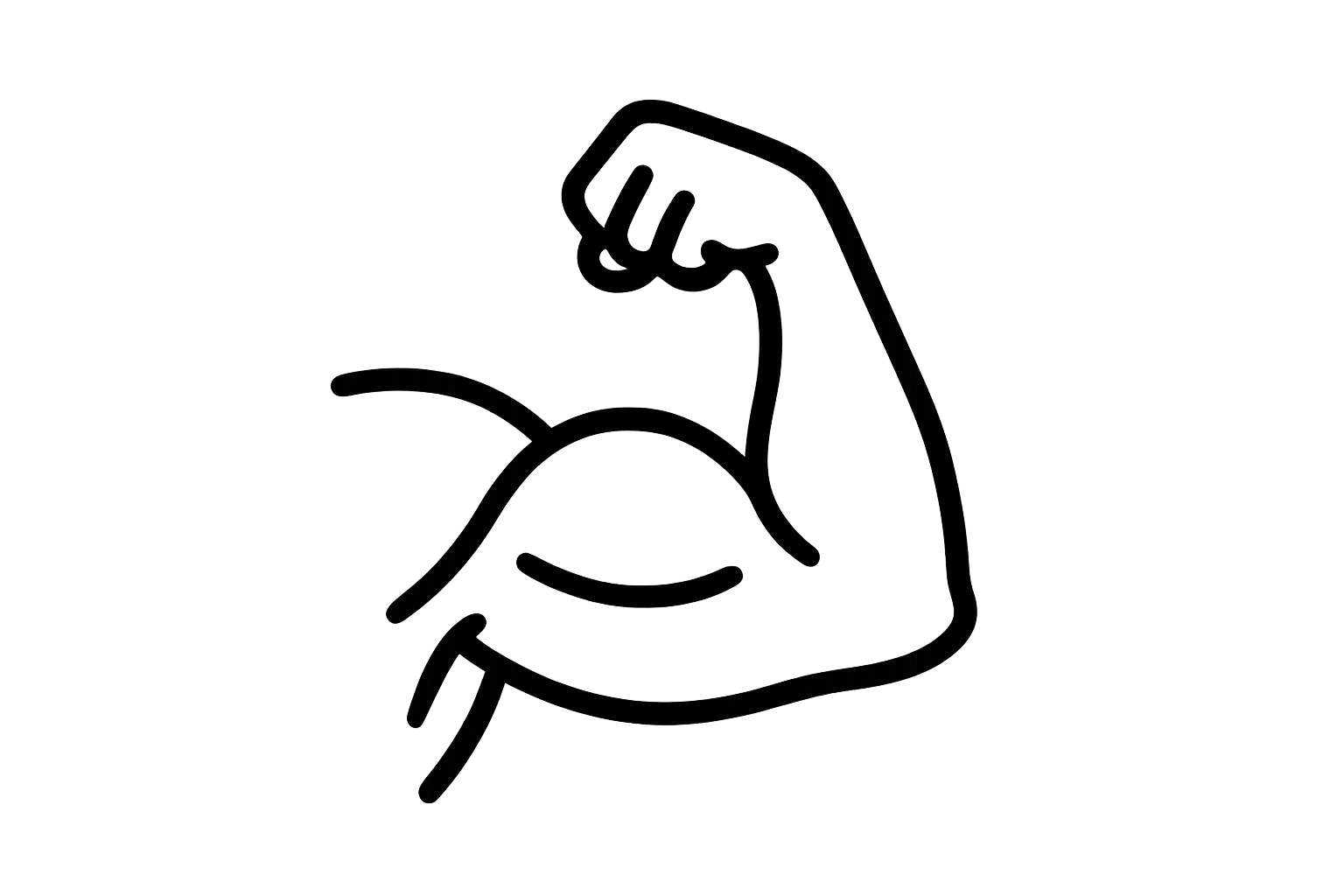 bicep muscle icon