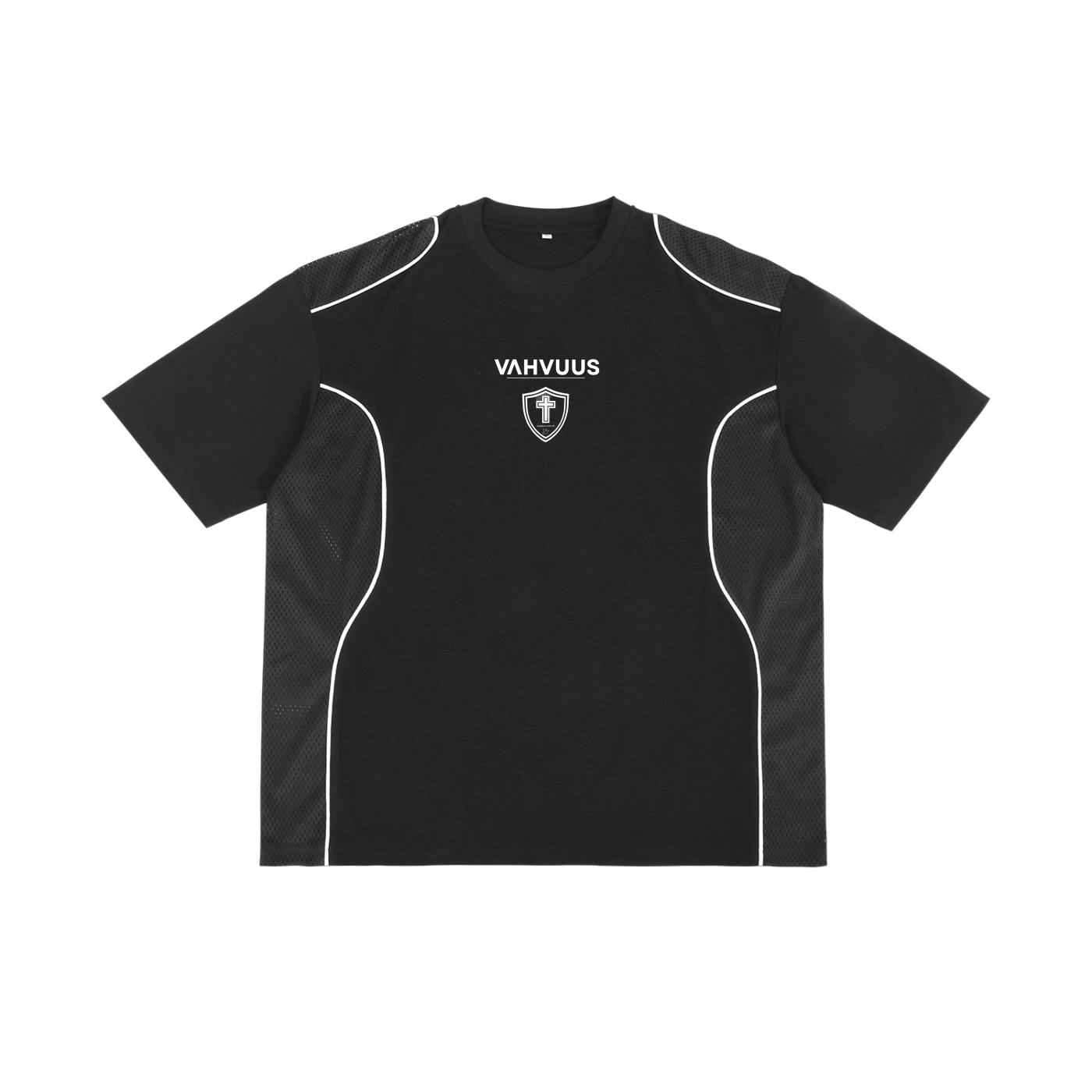 VAHVUUS Piped Panel T-Shirt