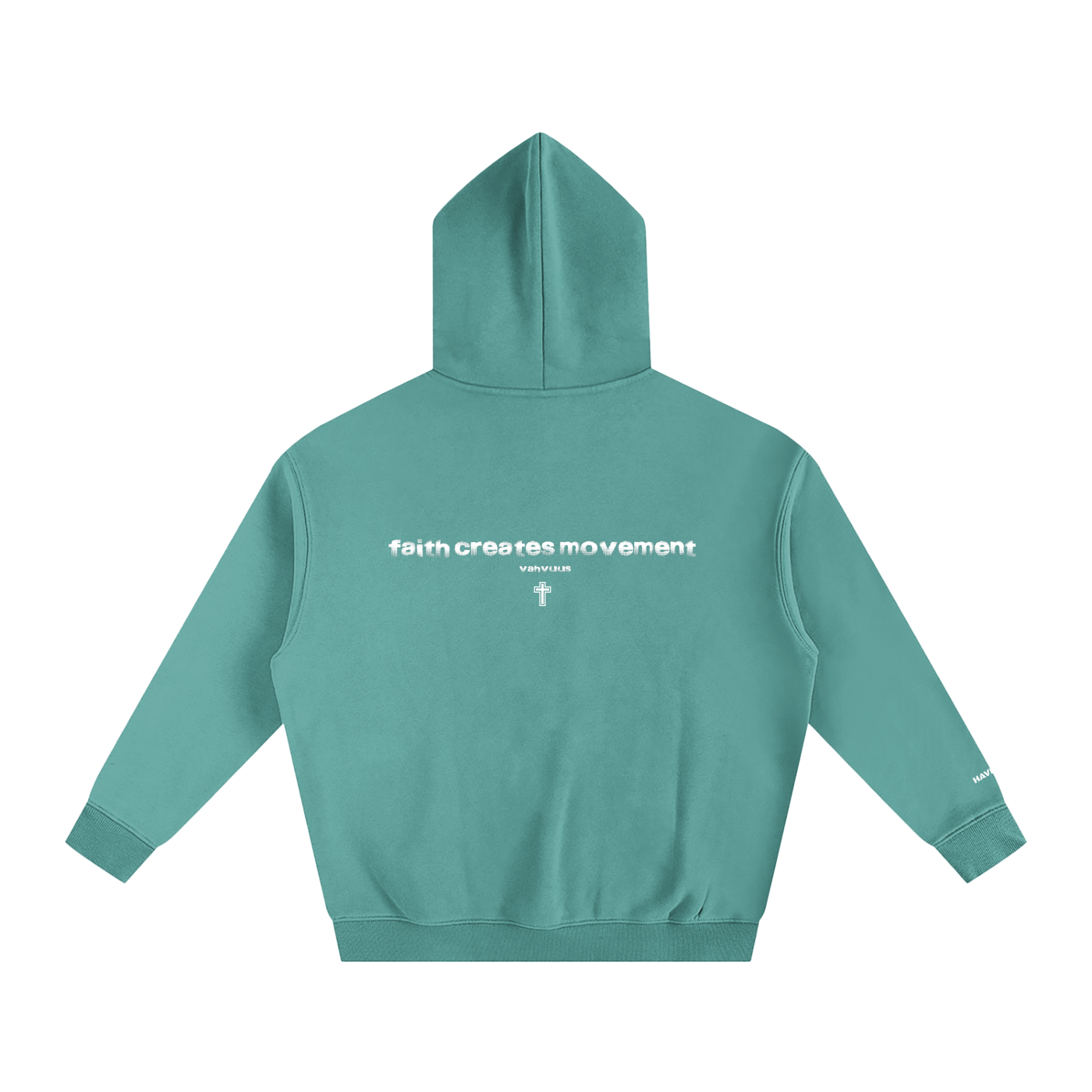 Vahvuus Faith In Movement Oversize Fleeced Hoodie