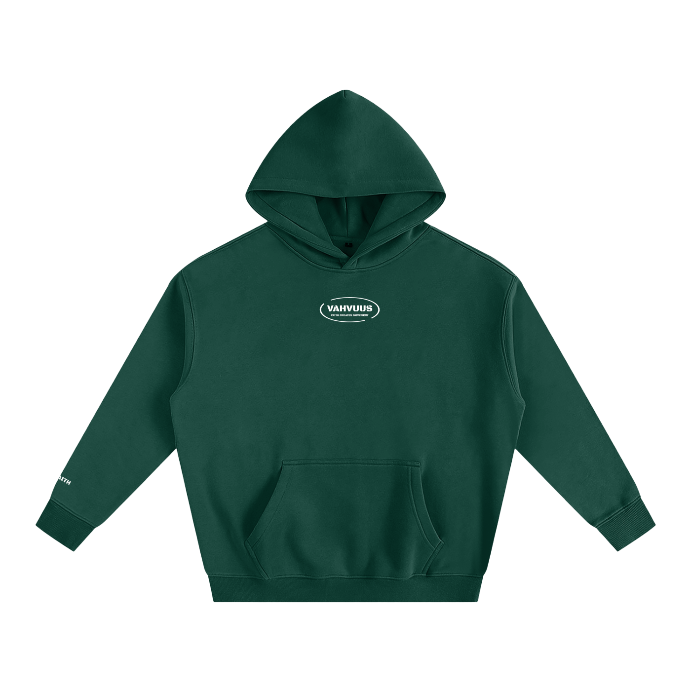Vahvuus Faith In Movement Oversize Fleeced Hoodie