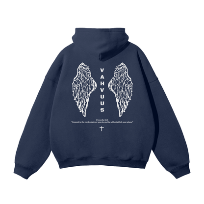 Vahvuus Angel Wings Fleeced Hood