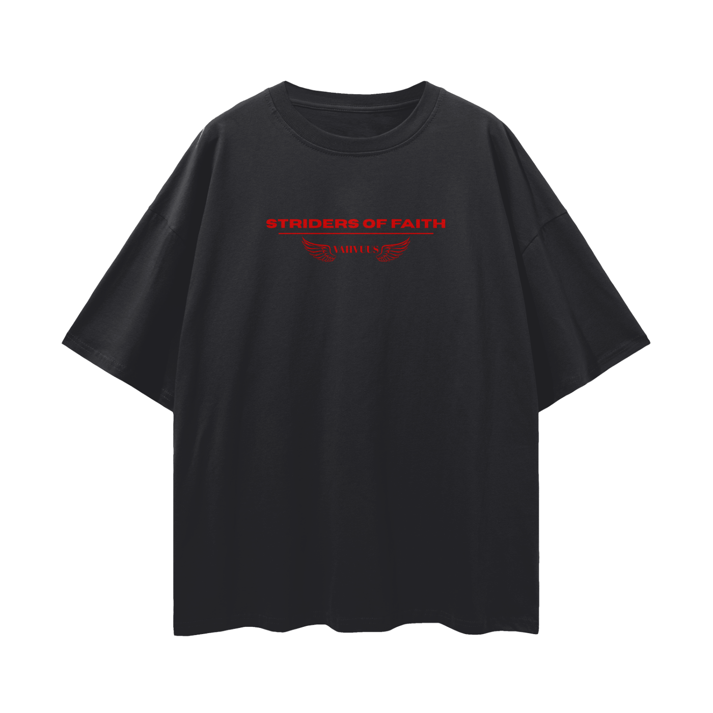 Striders Of Faith Oversize TEE