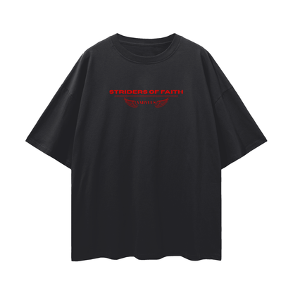 Striders Of Faith Oversize TEE