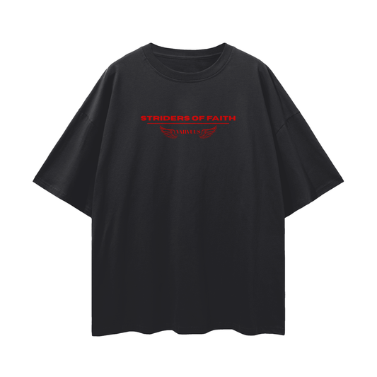 Striders Of Faith Oversize TEE