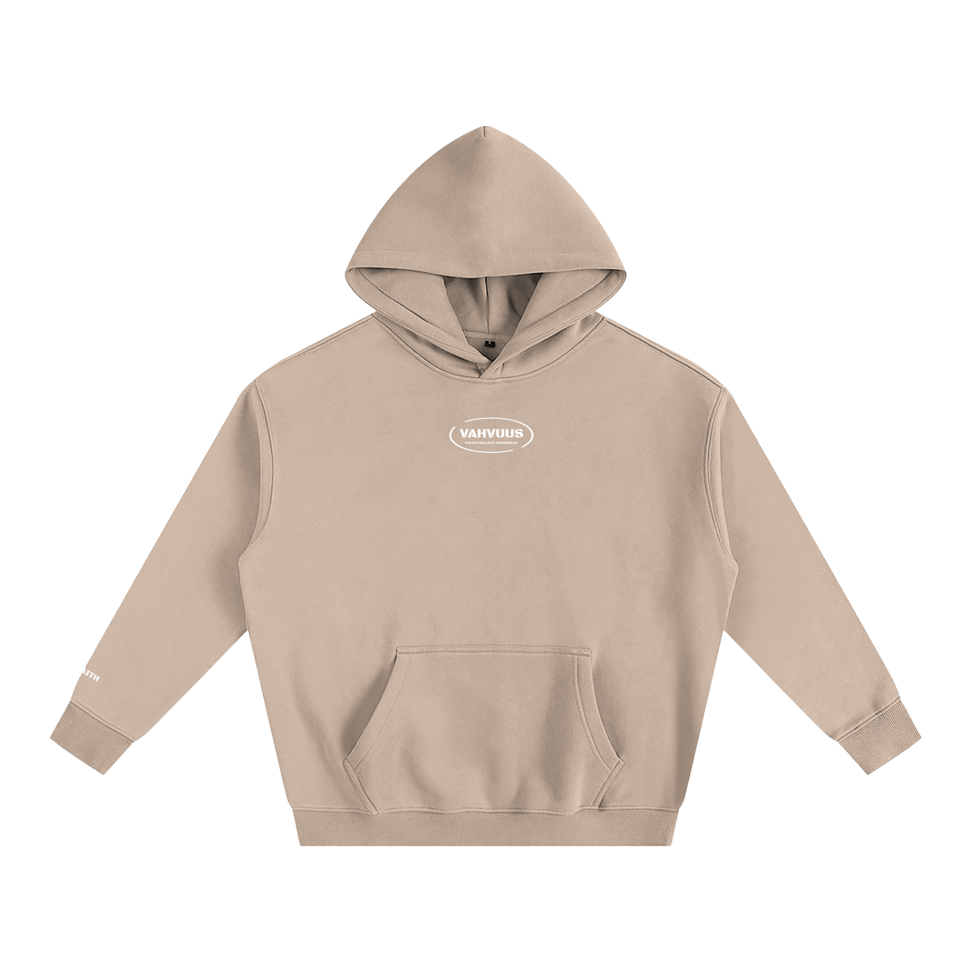 Vahvuus Faith In Movement Oversize Fleeced Hoodie
