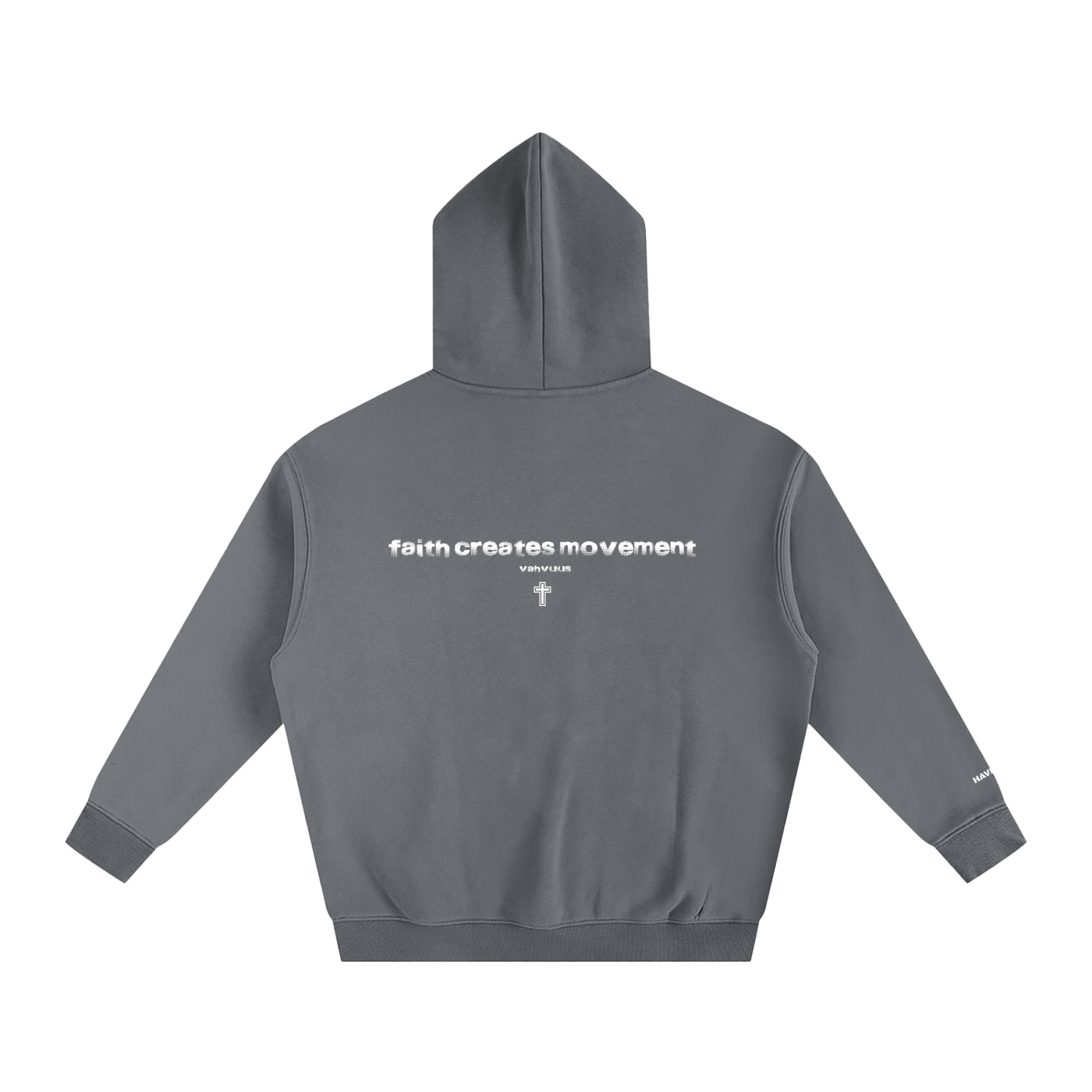 Vahvuus Faith In Movement Oversize Fleeced Hoodie