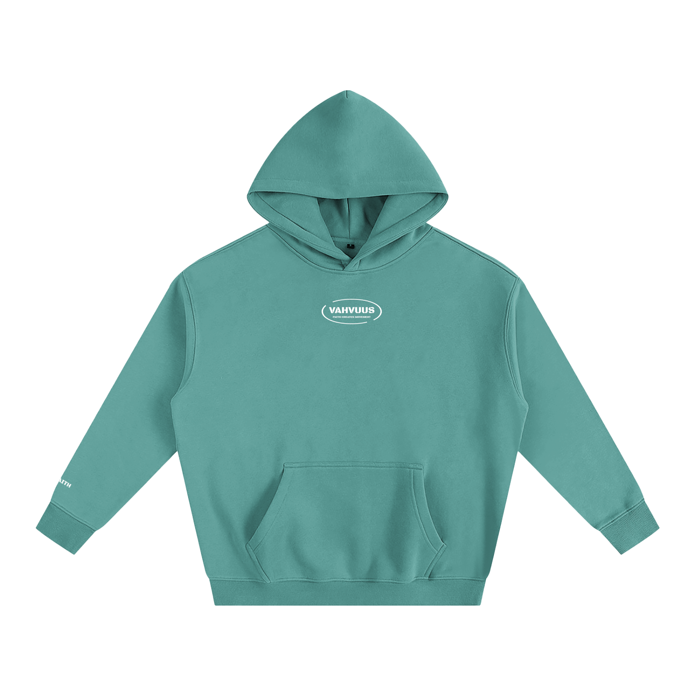 Vahvuus Faith In Movement Oversize Fleeced Hoodie