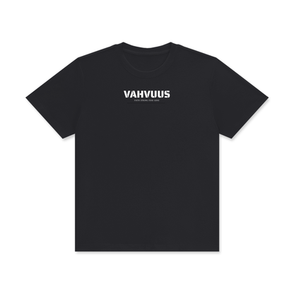 VAHVUUS FAITH STRONG FEAR GONE Crew Neck T