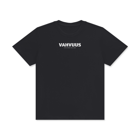VAHVUUS FAITH STRONG FEAR GONE Crew Neck T