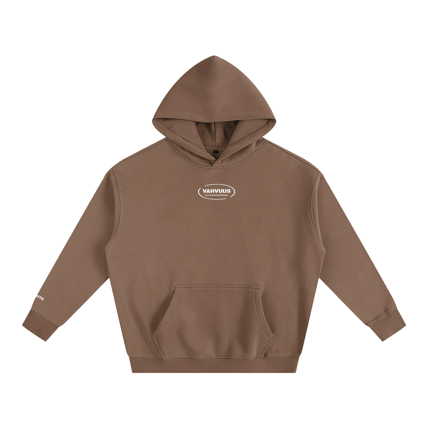 Vahvuus Faith In Movement Oversize Fleeced Hoodie