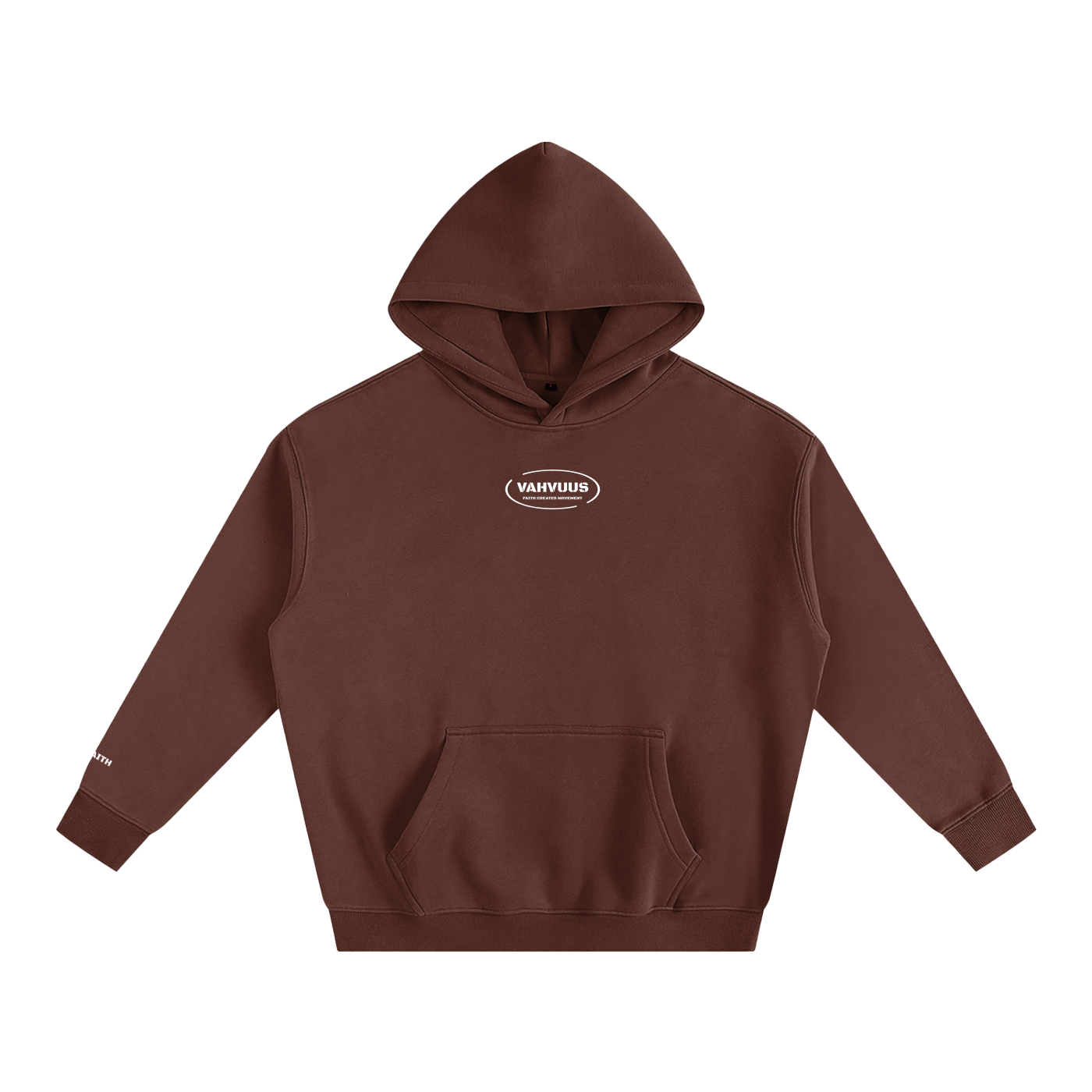 Vahvuus Faith In Movement Oversize Fleeced Hoodie