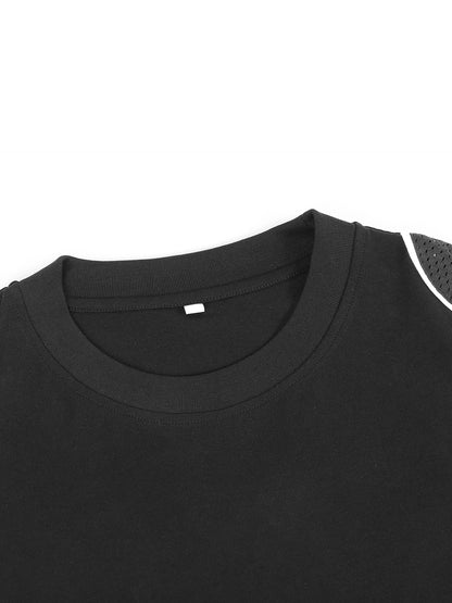 VAHVUUS Piped Panel T-Shirt